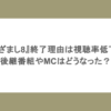 『めざまし8』終了理由は視聴率低下？後継番組やMCはどうなった？